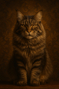 Souveräne Katze
