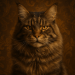 Souveräne Katze
